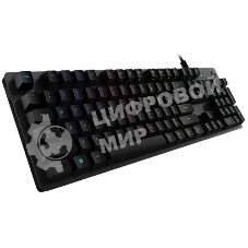 Клавиатура Logitech G512 Red Linear механическая черный USB Multimedia for gamer LED (920-009374)