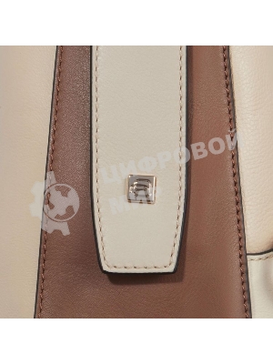 Рюкзак женский Piquadro Circle CA4576W92/BECU бежевый/кофейный кожа