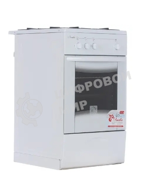 Плита газовая Лысьва ГП 300 МС СТ-2у белый, конфорок 3 газовых, духовка 57 л, 50 см x 84 см x 60 см