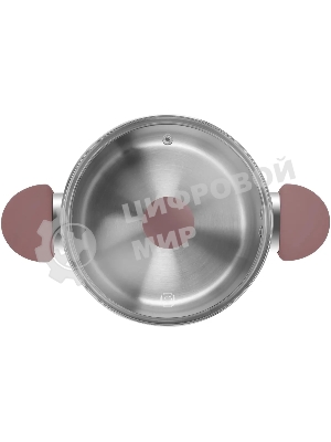 Кастрюля Rondell Bueno RDS-1588 (ST) сталь 1588 Кастрюля с/кр 24 см 4,8 л Bueno Rondell