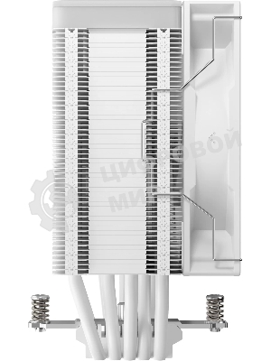 Кулер для процессора DEEPCOOL AG500 WH ARGB V2 белый 120мм алюминий+медь 1850rpm 29.4db 4-pin 240W 155мм
