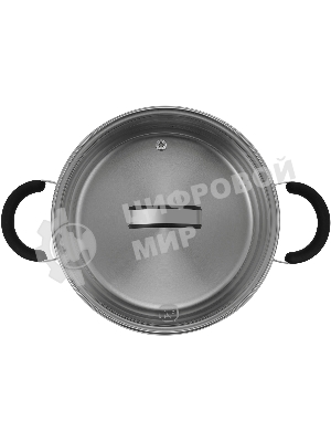 Кастрюля Rondell Brando RDS-1805 5.1 л. d=24 см (с крышкой) сталь