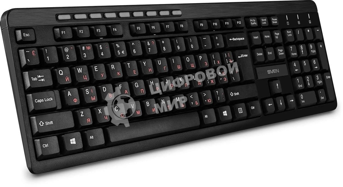 Комплект беспроводной SVEN KB-C3400W клавиатура+мышь