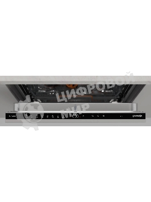 Посудомоечная машина встраиваемая Gorenje GV673B65 16 комплектов, 3 корзины, инверторный мотор, отсрочка старта, Wi-Fi управление, сенсорное управление, полный AquaStop, сенсор уровня воды, энергоэффективность А+++, уровень шума 42 дБ, белый