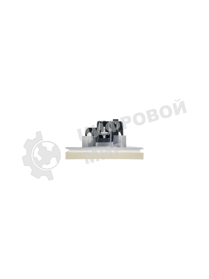 Розетка IEK FORTE&PIANO FP421 1-местная с заземлением с защитными шторками и крышкой винтовое крепление 16А IP44 Ваниль