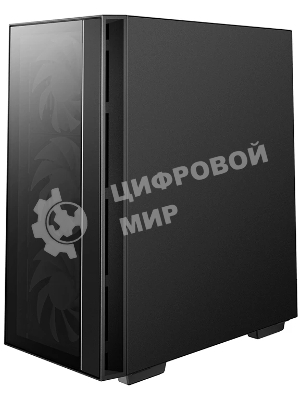 Компьютерный корпус Deepcool MATREXX 55 V4 без БП, боковое окно (закаленное стекло), 3xARGb LED 140мм вентилятора спереди, 1xARGb LED 120мм вентилятор сзади, черный, ATX
