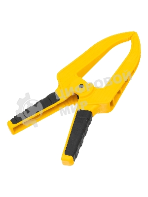 Струбцина Denzel клещеобразная, удлиненная 75 х 110 мм двухкомпонентные рукоятки