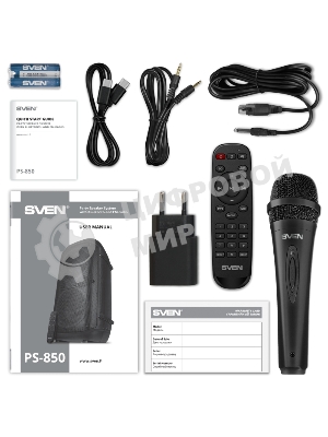 Портативная колонка Sven PS-850, черный