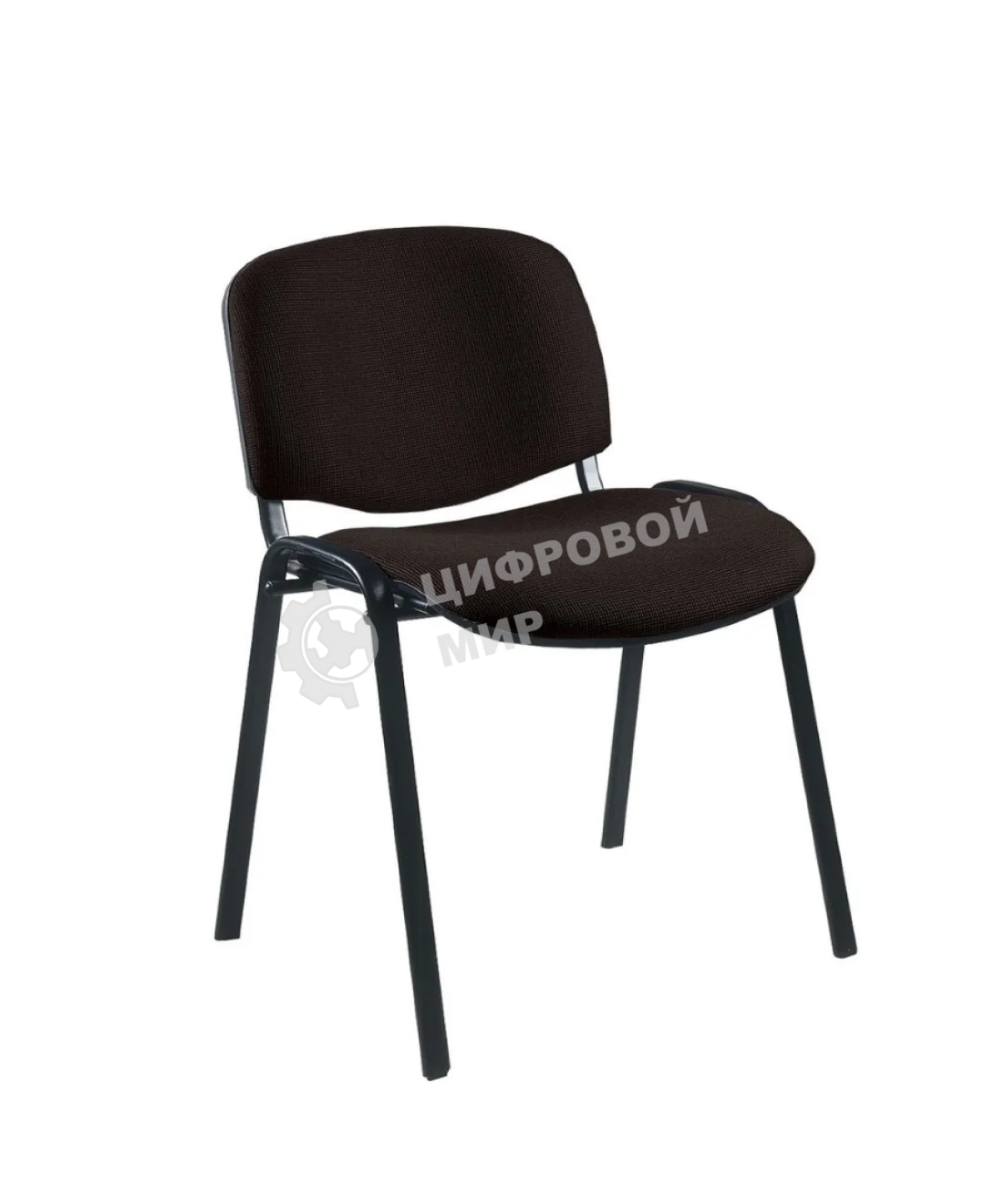 Стул OLSS ИЗО В-14 черный, рама черная