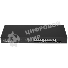 Коммутатор TP-Link TL-SG1218MP, 16×1 Гбит/с PoE+ + 2×1 Гбит/с Uplink + 2×1 Гбит/с SFP, неуправляемый
