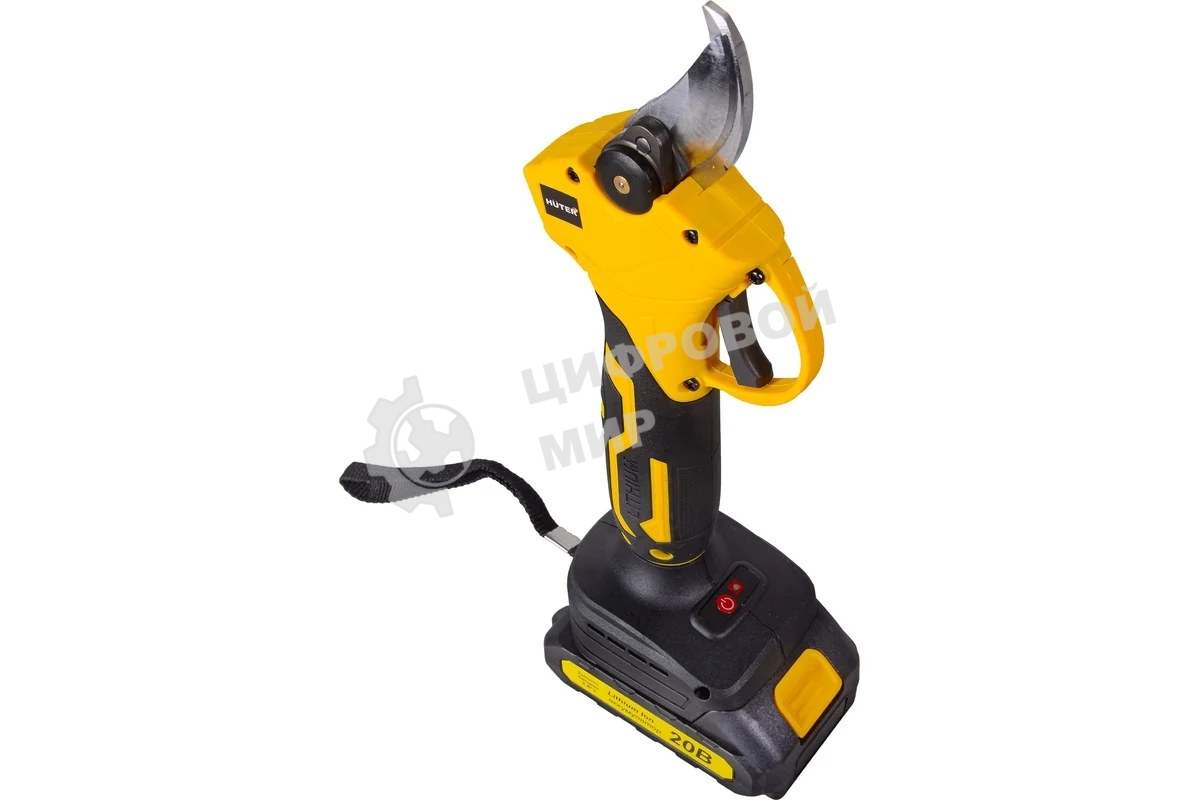 Аккумуляторный секатор Huter CP-20Li-2K EA+ (в комплекте с 2-мя АКБ и ЗУ)