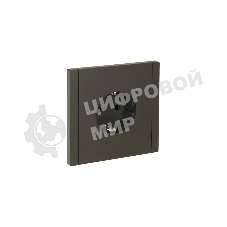 Розетка СП FORTE&PIANO FP313 16А с заземл. защ. шторки безвинт. крепл. сер. IEK FP-R14-16-1-K03