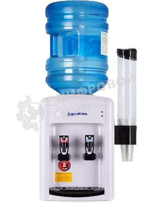 Кулер для воды Aqua Work 0.7-TWR, без нагрева, без охлаждения, белый/черный