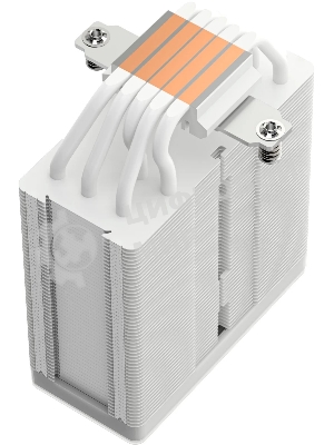 Кулер для процессора DEEPCOOL AG500 WH ARGB V2 белый 120мм алюминий+медь 1850rpm 29.4db 4-pin 240W 155мм