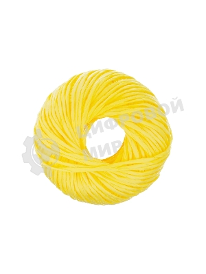 Шпагат полипропиленовый Сибртех 1200 текс, 1,7 мм, L 110 м, желтый