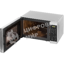 Микроволновая печь Sharp R-2800RSL серебристый, 20 л, 800 Вт, переключатели - сенсор