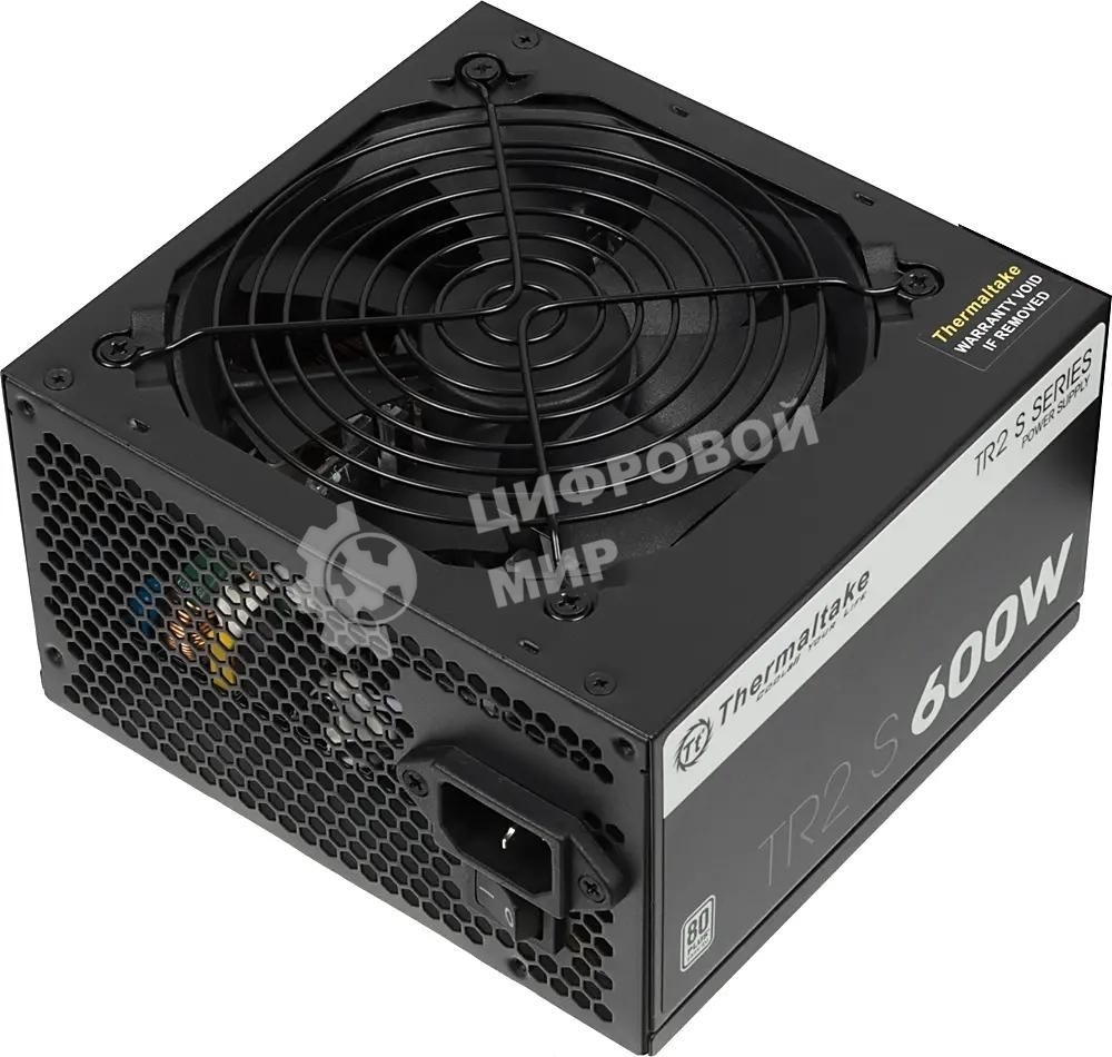 Блок питания Thermaltake TR2 S (PS-TRS-0600NPCWEU-2), 80 PLUS, 120мм, черный