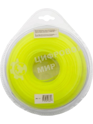 Леска для триммера Denzel круглая 2 мм х 63 м, блистер FLEX CORD