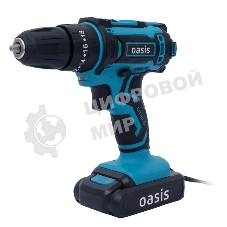 Дрель-шуруповерт Oasis ASU-18S, 18 В, 2 Ач, 40 Нм, щеточный, ударный