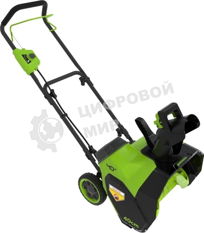 Снегоуборщик электрический Greenworks G40ST40