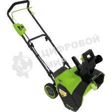 Снегоуборщик электрический Greenworks G40ST40