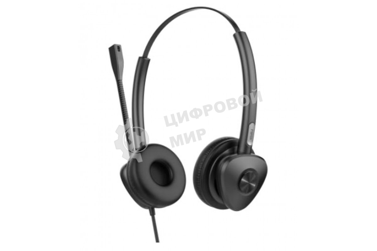 Гарнитура проводная бинауральная USB-гарнитура Fanvil, HT302-U, стерео, HD звук, USB