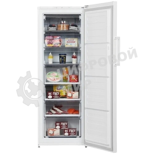 Морозильный шкаф Beko FSKDN6266T21W, белый, 240л, 7 ящиков