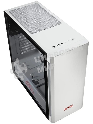 Компьютерный корпус XPG INVADER-WHITECOLOR BOXWORLDWIDE (ATX, подсветка ARGb, 2 вентилятора 120мм, стеклянная боковая панель,белый)