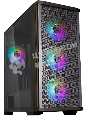 Компьютерный корпус ZALMAN Z10 DUO, ATX, BLACK, WINDOW, 2x3.5