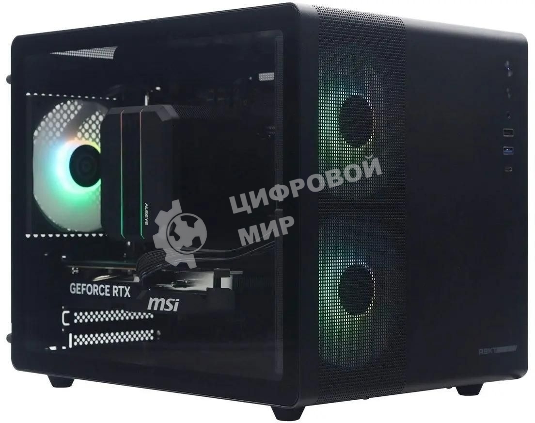 Компьютер Raskat STRIKE 520 (AMD RYZEN 5 7500F, RAM 32GB, SSD 1TB, NVIDIA RTX 5060Ti 16GB, noOS, черный)