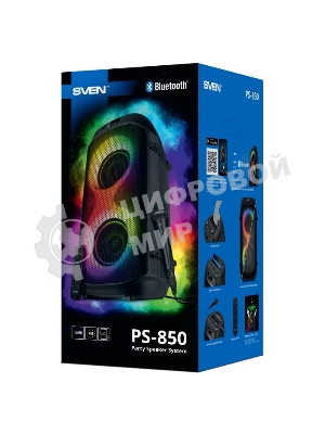 Портативная колонка Sven PS-850, черный