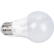 Светодиодная лампа Smartbuy-A60-09W/3000/E27. цоколь Е27, 9 Вт, 220 В, 30000 ч, 3000 К