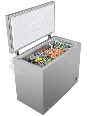 Морозильный ларь Maunfeld MFL200GR, серый, 200л