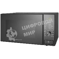 Микроволновая печь Polaris PMO 2303DG черный, 23 л, 900 Вт, переключатели - кнопки, поворотный механизм
