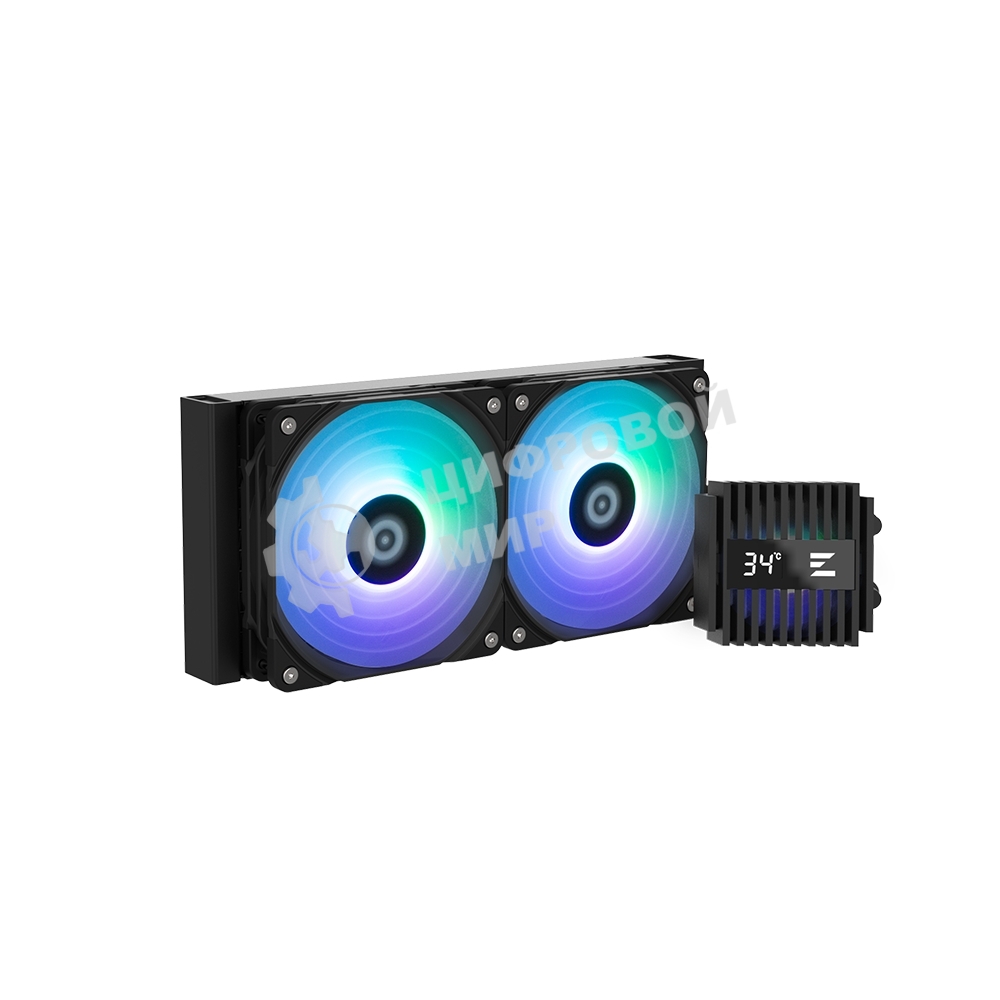 Система жидкостного охлаждения для процессора Zalman ALPHA2 A24 черная 120мм алюминий+медь 2000rpm 29.7db 4-pin 320W