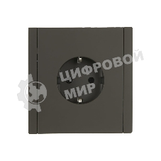 Розетка СП FORTE&PIANO FP313 16А с заземл. защ. шторки безвинт. крепл. сер. IEK FP-R14-16-1-K03