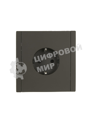 Розетка СП FORTE&PIANO FP313 16А с заземл. защ. шторки безвинт. крепл. сер. IEK FP-R14-16-1-K03