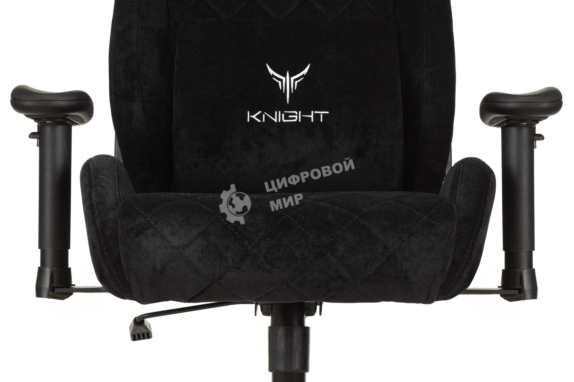 Кресло игровое Бюрократ Knight Outrider Light-20 черный с подголов. крестовина металл