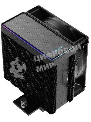 Кулер для процессора Ocypus Gaммa A40 BK ARGb черный 100мм алюминий+медь 2400rpm 29.5db 4-pin 200W 133мм