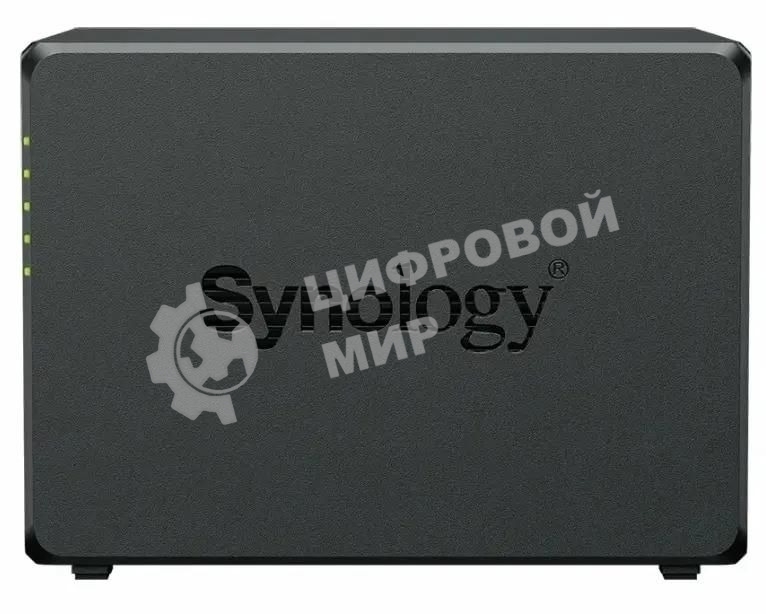 Сетевое хранилище Synology DiskStation DS425+ черный (Intel J4125/2Gb/4(3.5