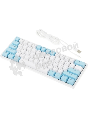 Клавиатура Defender Amox GK-585 проводная, USB Type-A, белый