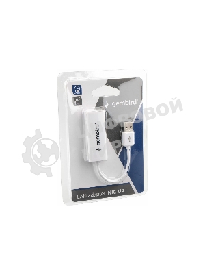 Сетевой адаптер Ethernet Gembird NIC-U4 USB 2.0 - Fast Ethernet adapter