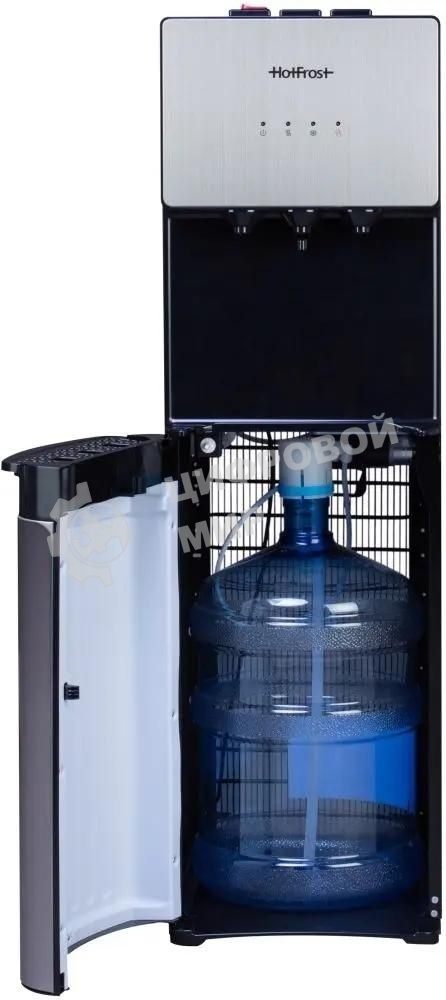 Кулер Hotfrost V400AS напольный компрессорный серебристый/черный