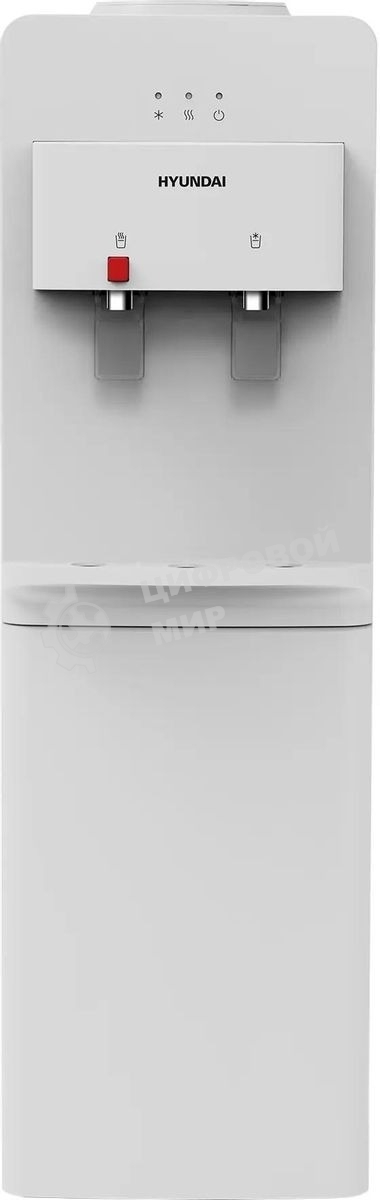 Кулер Hyundai H-WD1327E напольный, электронный, белый