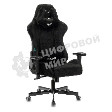 Кресло Бюрократ VIKING KNIGHT LT20 FABRIC черный, ткань, 120 кг, механизм качания