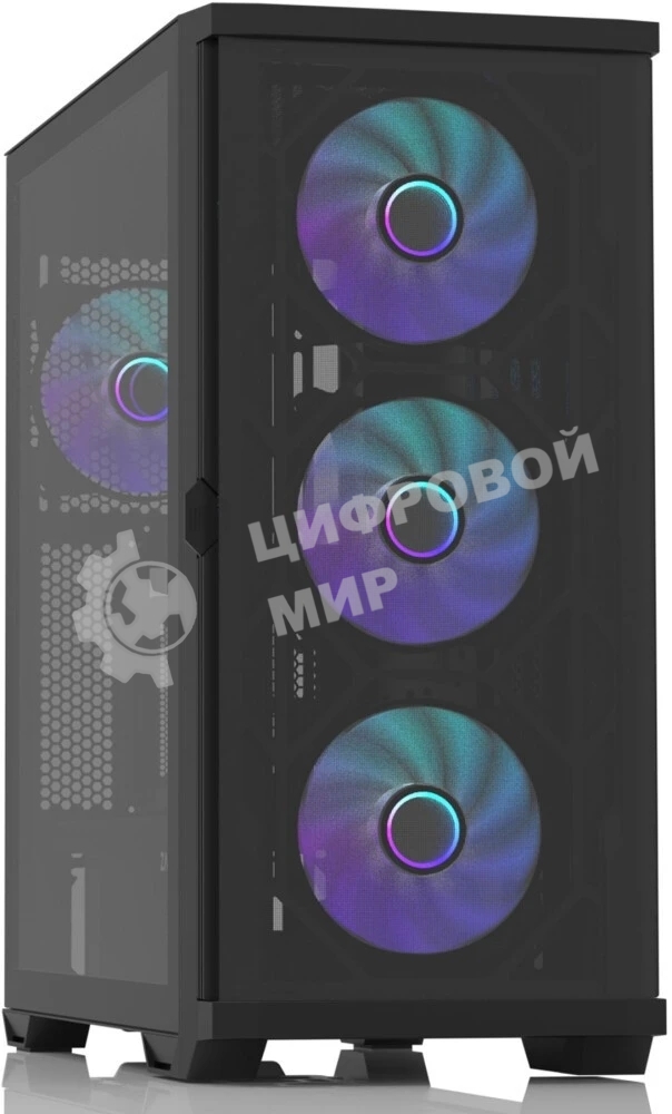 Компьютерный корпус ZALMAN Z10 DUO, ATX, BLACK, WINDOW, 2x3.5