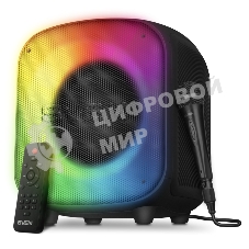 Портативная колонка SVEN PS-555, черный, 65 Вт (RMS), Bluetooth, USB, microSD, пульт