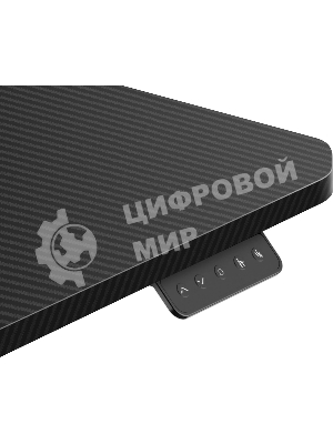 Стол игровой компьюерный Exos черн, 159x75L, высота 72-117 см