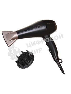 Фен Rowenta CV7827F0 черный/серебристый, 2100 Вт