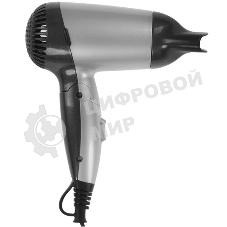 Фен Galaxy Line GL 4303 серый/черный, 1200 Вт, компактный